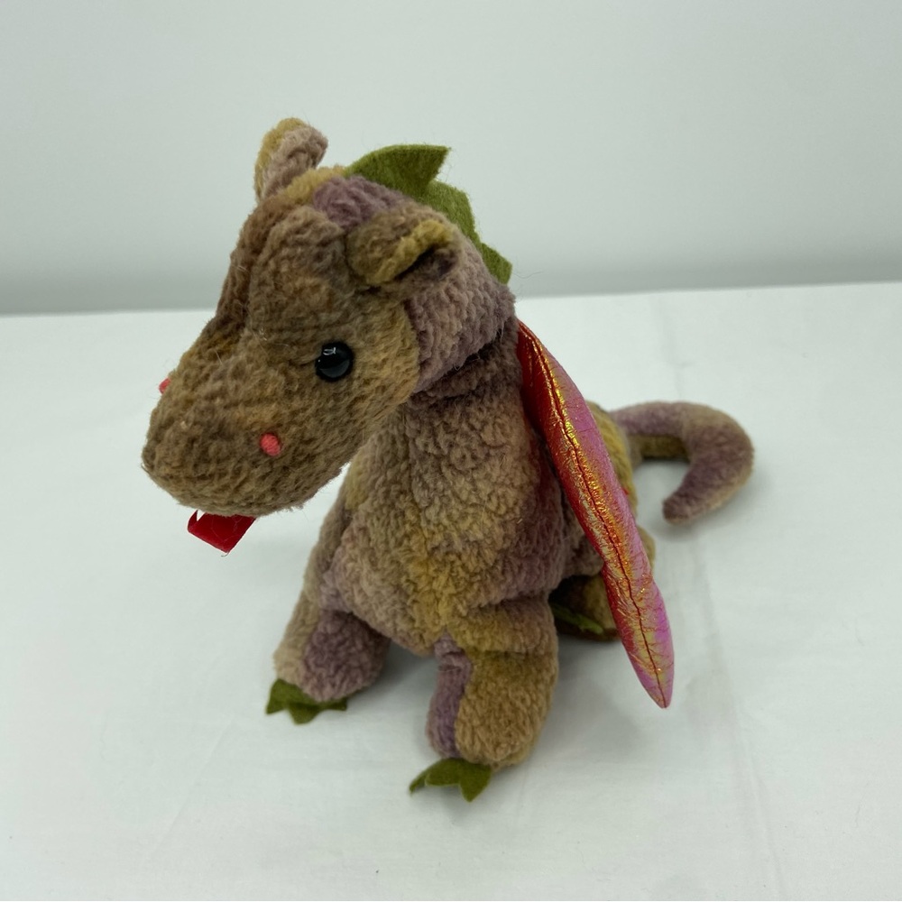Ty Beanie Baby Scorch the Plush Dragon Retired 1998 Vintage